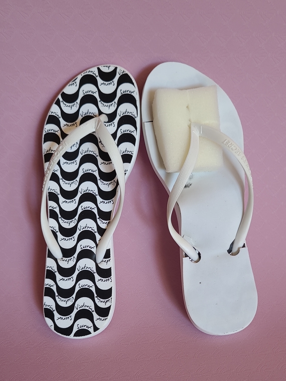 New VS Logo Flip Flops